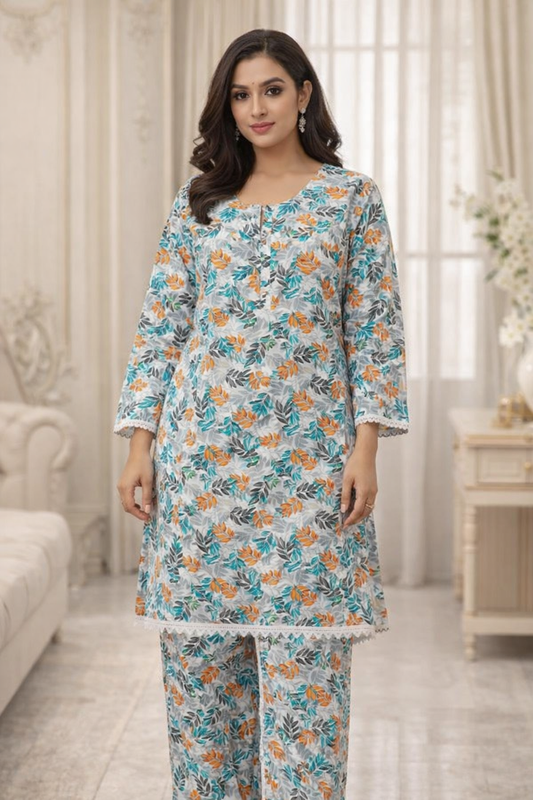 Stitched 2Piece Ladies Suit ABCH-3