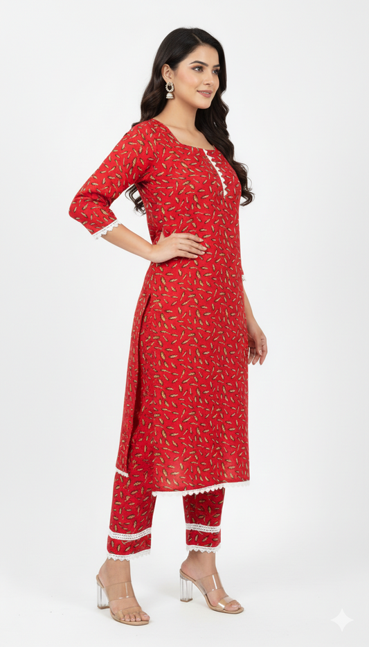 Stitched 2Piece Ladies Suit ABCH-29