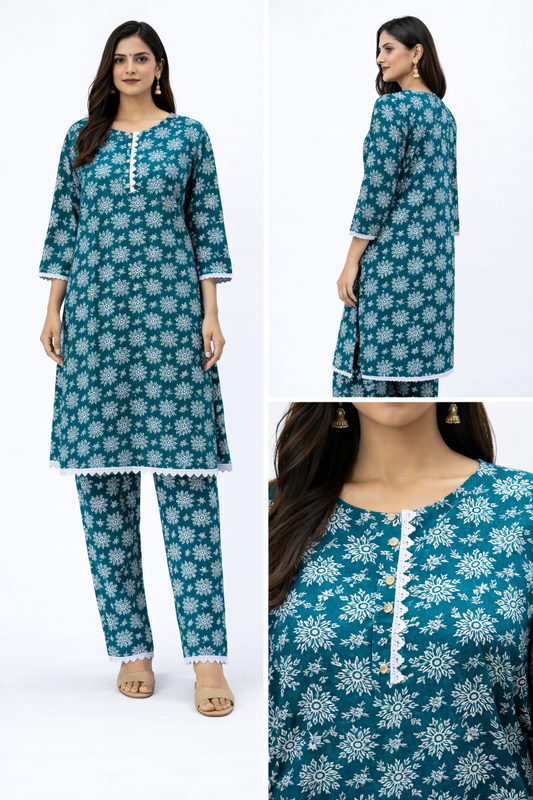 Stitched 2Piece Ladies Suit ABCH-17