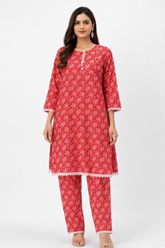 Stitched 2Piece Ladies Suit ABCH-16