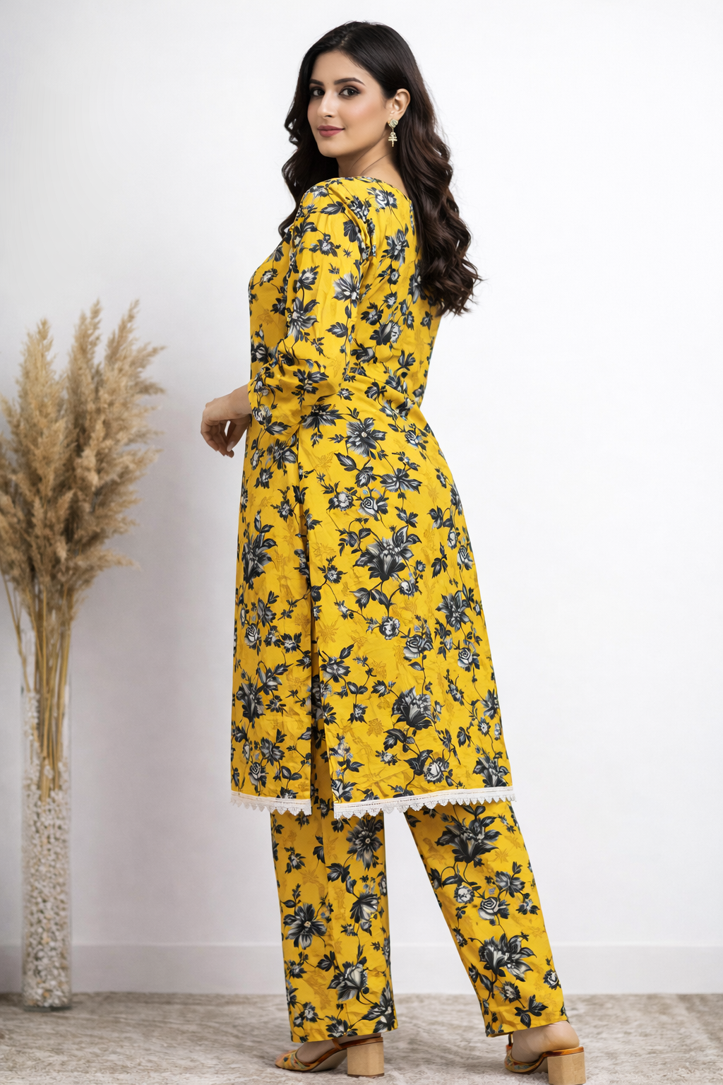 Set of 2 -Ladies Stitched 2Pc Suit