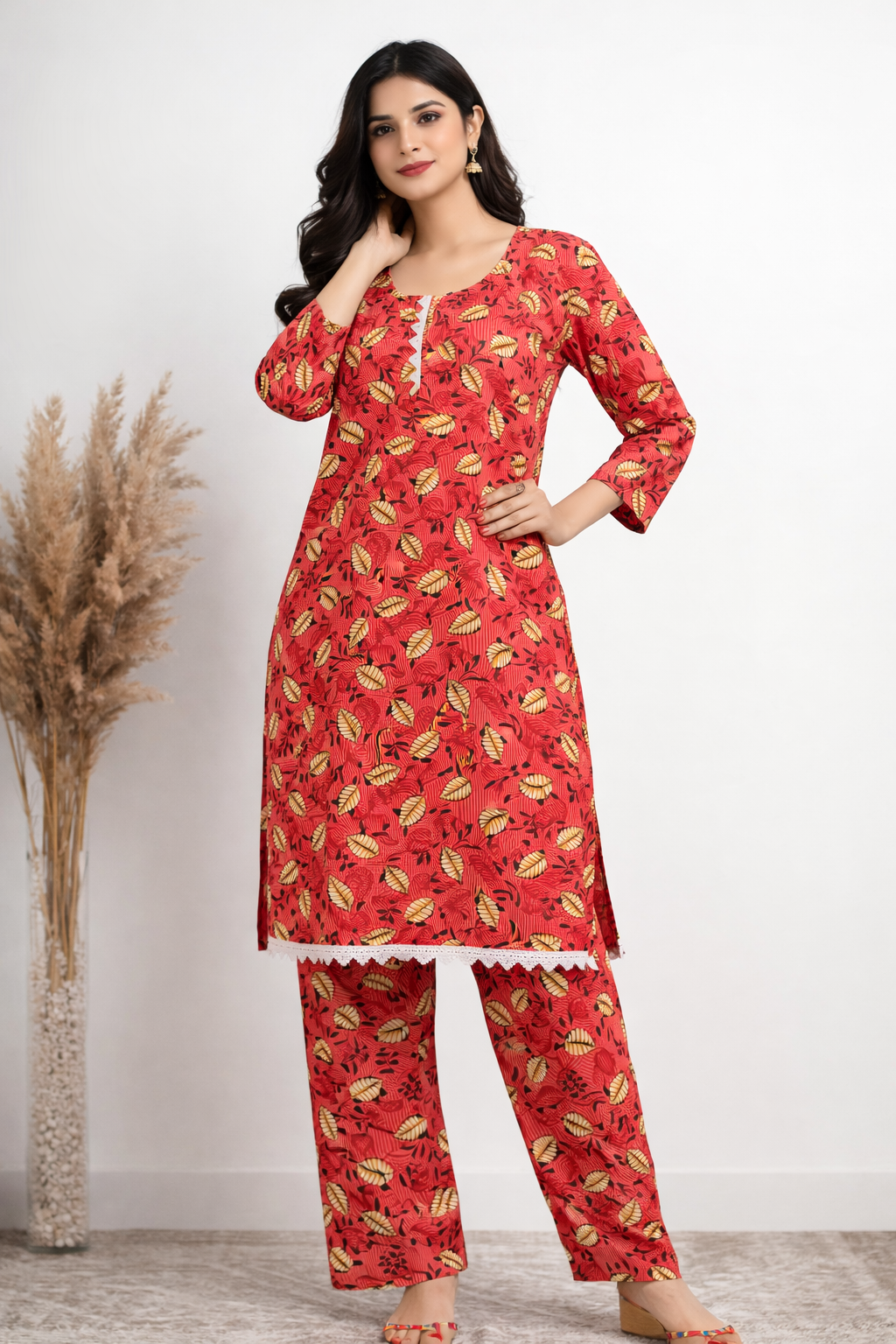 Set of 2 -Ladies Stitched 2Pc Suit