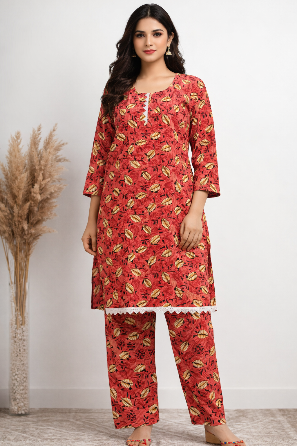 Set of 2 -Ladies Stitched 2Pc Suit