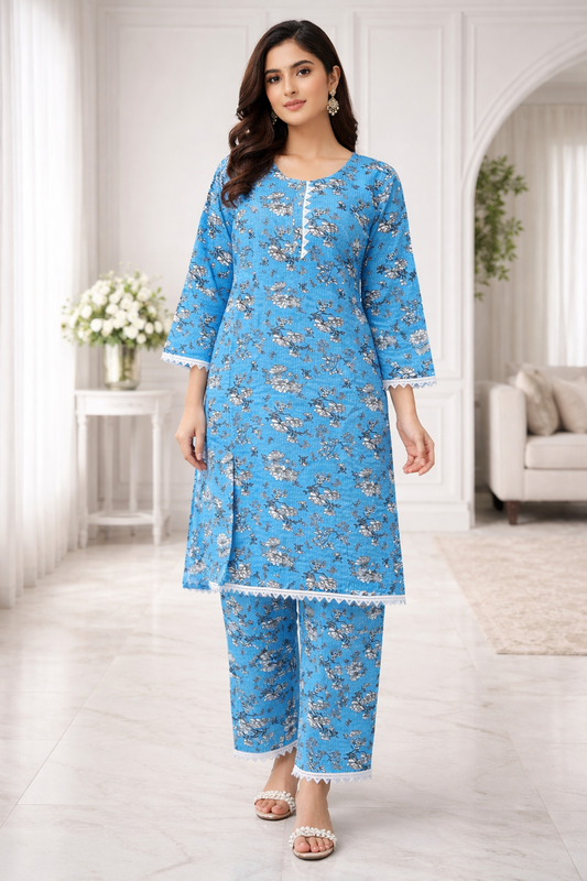 Stitched 2Piece Ladies Suit ABCH-4