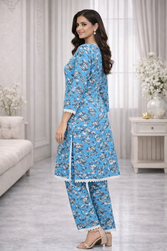 Stitched 2Piece Ladies Suit ABCH-4