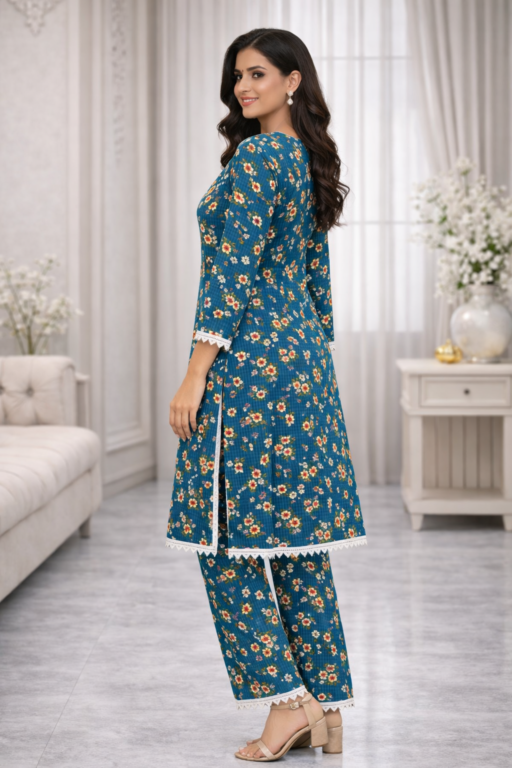 Stitched 2Piece Ladies Suit ABCH-7