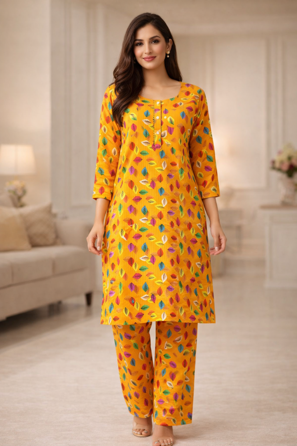 Stitched 2Piece Ladies Suit ABCH-8