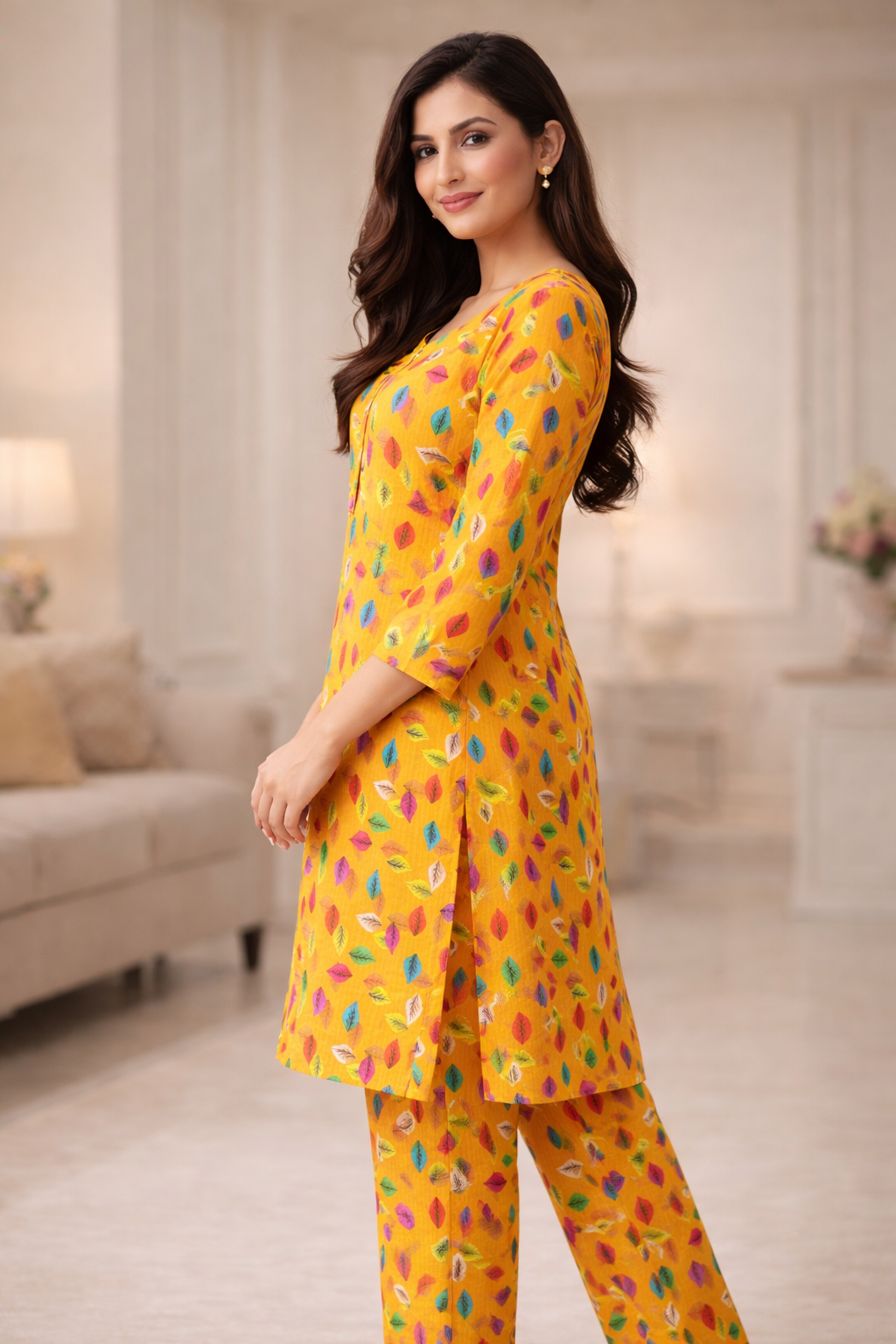 Stitched 2Piece Ladies Suit ABCH-8