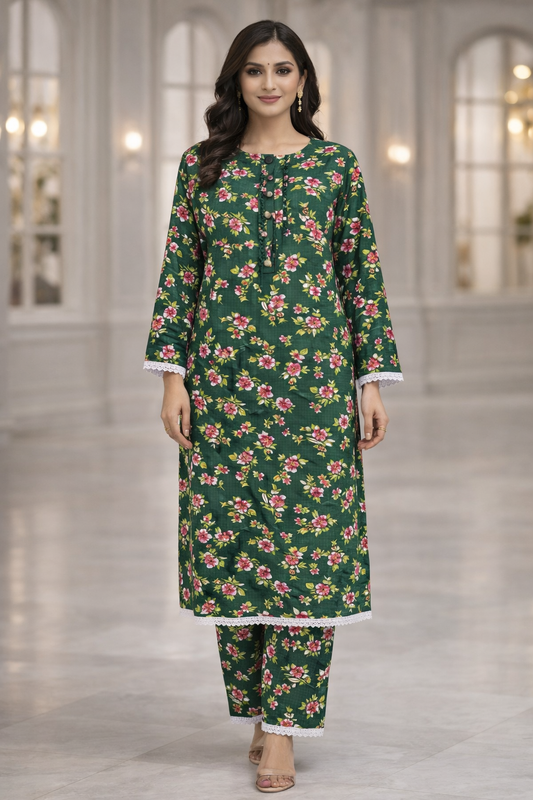 Stitched 2Piece Ladies Suit ABCH-15