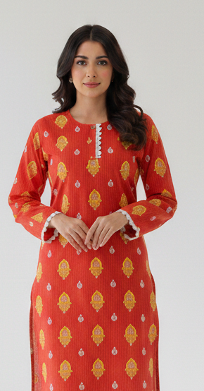 Stitched 2Piece Ladies Suit ABCH-30