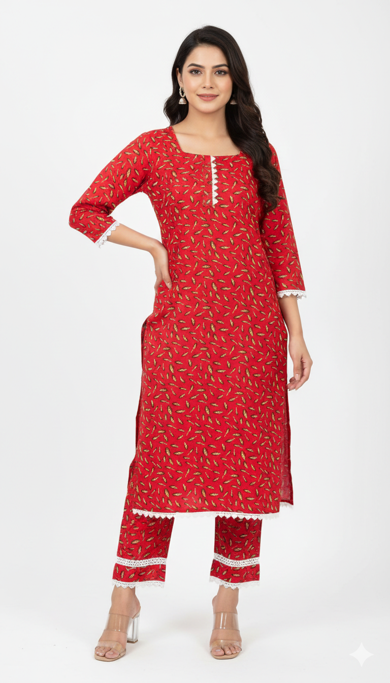 Stitched 2Piece Ladies Suit ABCH-29