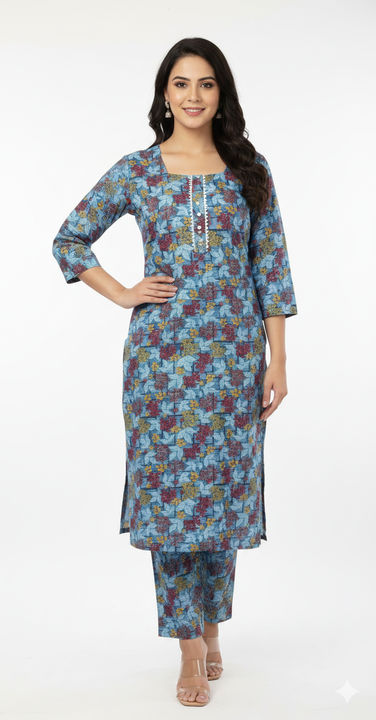 Stitched 2Piece Ladies Suit ABCH-23