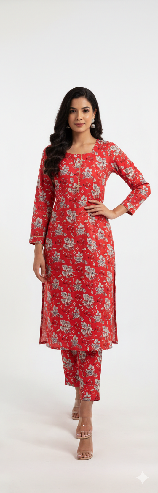 Stitched 2Piece Ladies Suit ABCH-27