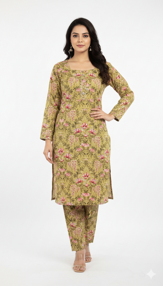 Stitched 2Piece Ladies Suit ABCH-25