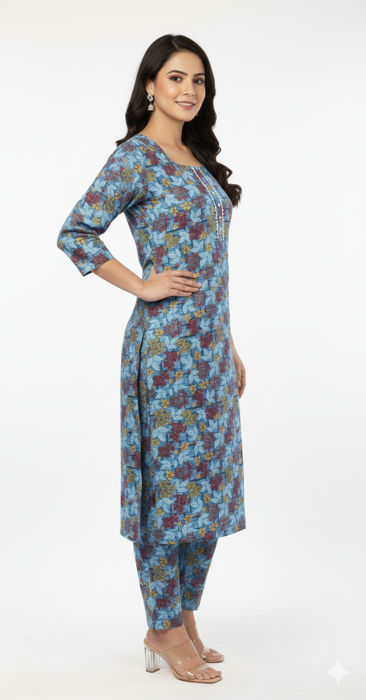 Stitched 2Piece Ladies Suit ABCH-23