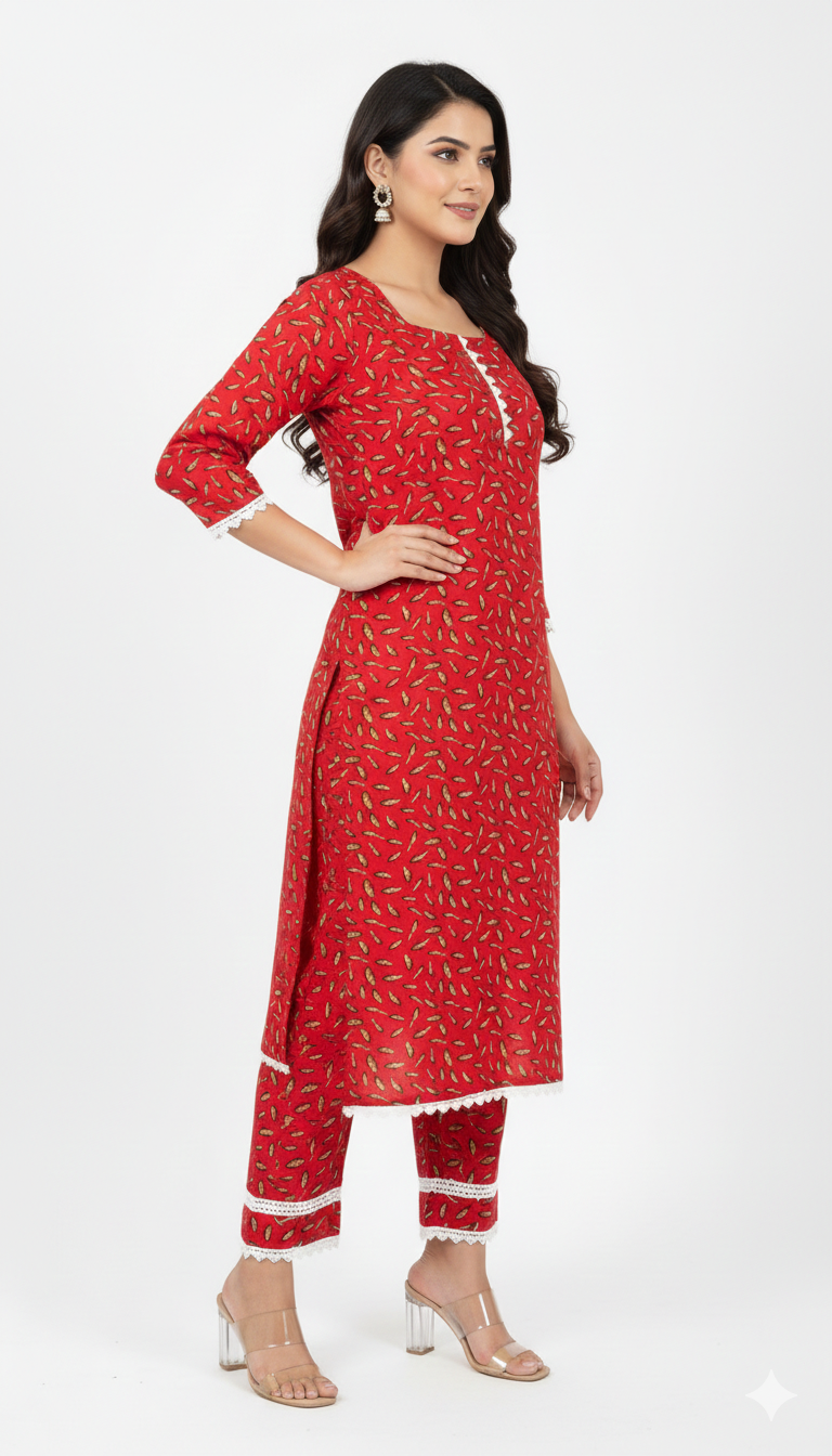 Stitched 2Piece Ladies Suit ABCH-29